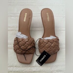 Express nude heels